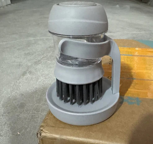 Automatic Liquid Adding Cleaning Brush Multifunctional Kitchen Pot Washing Brus